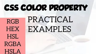 WHAT IS  RGBA,RGB,HSL AND HSLA IN CSS |CSS Colors With Simple Example|Clever Learning