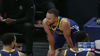 The Lights Go Out During Warriors-Pelicans Game