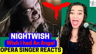 Nightwish - Wish I Had An Angel (OFFICIAL VIDEO) | Opera Singer Reacts