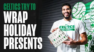 Celtics wrap holiday gifts and the results were hilarious 😂