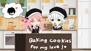 Baking cookies for my (monica’s) love! 🩷 // hooky // lazy