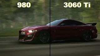 GTX 980 vs RTX 3060 Ti