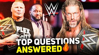 Brock Lesnar NEW MANAGER MVP?! Edge WWE Champion 2021! Randy Orton MITB 2021! | Wrestle India QnA