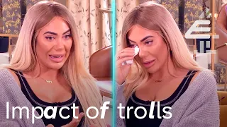 The Damaging Impact of Social Media Trolls | Celebs Go Dating: The Mansion