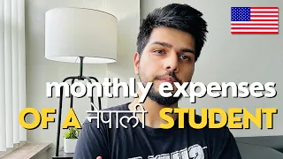 Monthly Expenses of a Nepali Student in America | 2023