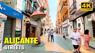 Walking Tour Alicante 2024 | Explore the Famous Mushrooms Street | Costa Blanca Adventure