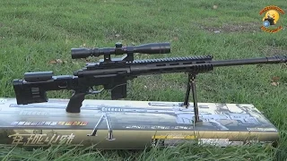 Детская снайперская винтовка на пульках Remington MSR / sniper rifle