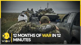 One Year of Russia-Ukraine War: 12 months of war in 12 minutes | Latest News | English News | WION