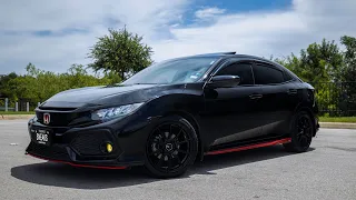 My 10th Gen Honda Civic Hatchback EX CVT 2 Years Later! Mods, Tuning, And Review!