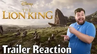 Live Action Lion King Trailer Reaction