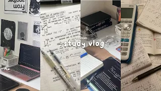 study vlog 🎧 coding, productive summer, lots of studying