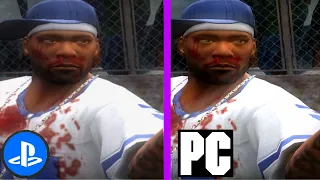 Def Jam Fight for NY PS2 vs PC Comparison