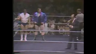 Wild Samoans Make Their WWF debut