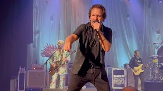 Eddie Vedder "Fallout Today" San Diego (Feb. 27, 2022) The Magnolia. Eddie hands us a guitar pick.