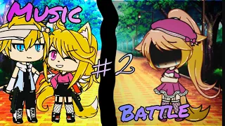 ✨Песенный батл✨ Мы VS Родители #2 //Gacha life//