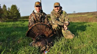 SPRING GOBBLER TURKEY HUNTING 2022  Andrew Redeemed Himself!  Awesome Hunt Opening Day Pennsylvania