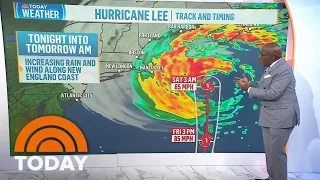 Hurricane Lee to bring rain to New England throughout weekend