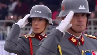 CHILE'S 2018 Military Parade "Wehrmacht Parade  Prussian Style"