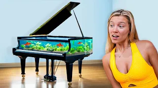 I Turned my Piano into a Fish Tank...
