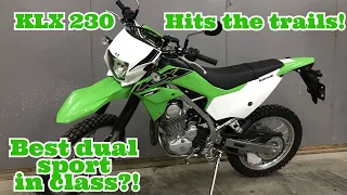 Kawasaki KLX 230 ride and review #enduro #trailriding #motovlog