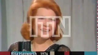 Excerpts from interview with Rita Hayworth on the Russell Harty Show, 1976