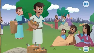 The Big Picnic: Jesus Feeds 5000 (Mark 6:30-44; John 6:8-9)