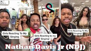 Best (NDJ) Nathan Davis Jr TikToks 2023 | Nathan Davis Jr TikTok Singing Challenge Videos 2023