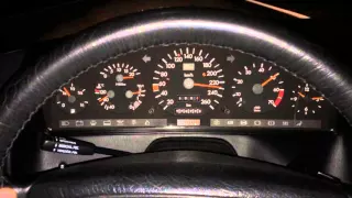 Mercedes-Benz 500SL R129 V8 Acceleration 0 - 250 Km/h