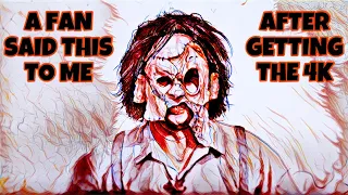 An Emotional Moment With Fans After Getting The Leatherface 4K! - The Texas Chain Saw Massacre