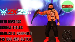 WR3D 2K23 v5 RELEASED, Updated Roster, New Graphics,FIXED Glitch and Bug || ,New Heavyweight Title