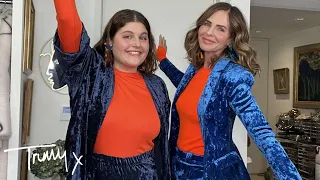 Friday Twinning: How To Pair Orange & Blue Together | Fashion Haul | Trinny