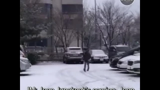 [ENG SUB] Bangtan bomb- Snowball fight Jimin's cam Peter JgHenn
