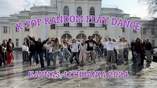 [KPOP IN PUBLIC] K-pop Random Play Dance in Kaunas, Lithuania 2024