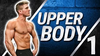Ripped Upper Body In 20 minutes! FULL WORKOUT | CHEST, BACK, SHOULDERS & ARMS | HOME EDITION