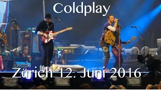 Coldplay Zürich 12 Juni 2016 4K