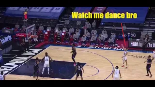 Steph Curry  - DANCES ON HIS BROTHER