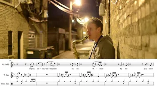 Transcription: Derek Brown: Stand by me (Beatbox Sax)