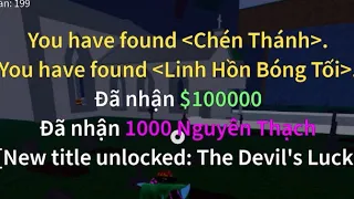 Tôi đã lấy title The Devil’s Luck như thế nào #bloxfruits