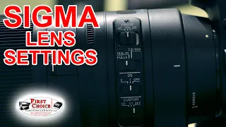 Sigma 150 - 600 Lens Buttons and features, what do they do and how to use them