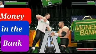 Shane mcmahon vs Samoa Joe| Money in the bank || WWE MAYHEM