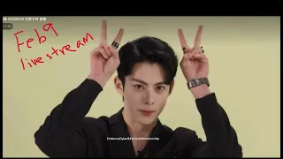 Dylan Wang  "The mystery suite next to Esther Yu is mine" revealing himself during 2/9 livestreaming