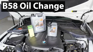 F30 BMW 340i Oil Change and Service Reset