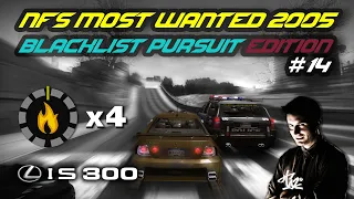 NFS MW 2005 - Blacklist #14 Extreme Pursuit - Lexus IS300 [4k60FPS]