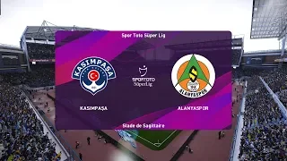 PES 2020 | Kasimpasa vs Alanyaspor - Super Lig | 25/01/2020 | 1080p 60FPS