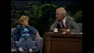 Johnny Carson Memories: 3-Year-Old Zachary La Voy From The Movie, 'Parenthood' (1989)