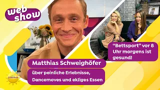 "Wahrheit und Pflicht" mit Matthias Schweighöfer | SAT.1 Frühstücksfernsehen