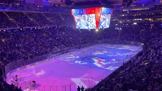 New York Rangers vs Pittsburg Penguins - Game 7 Pre Game - May 15, 2022