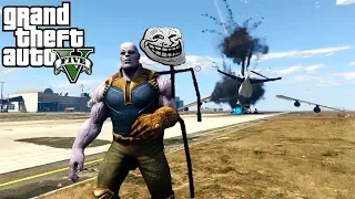 FORMAS DE TROLLEAR EN GTA 5 CON THANOS | GTA 5 MODS TROLL Y THANOS