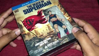 The Death of Superman (2018) Blu Ray Unboxing