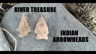 Arrowhead Hunting - Fossils - River Treasure - History Channel - Archaeology